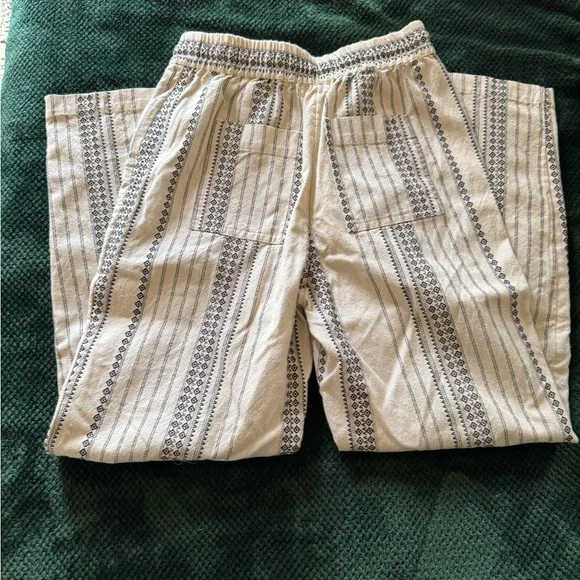 Anthropologie Boho Tassel Beach Pants - Picture 8 of 13